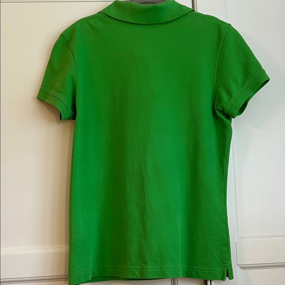 Lilly Pulitzer Vibrant Green Women’s Polo Size Medium - Picture 7 of 8